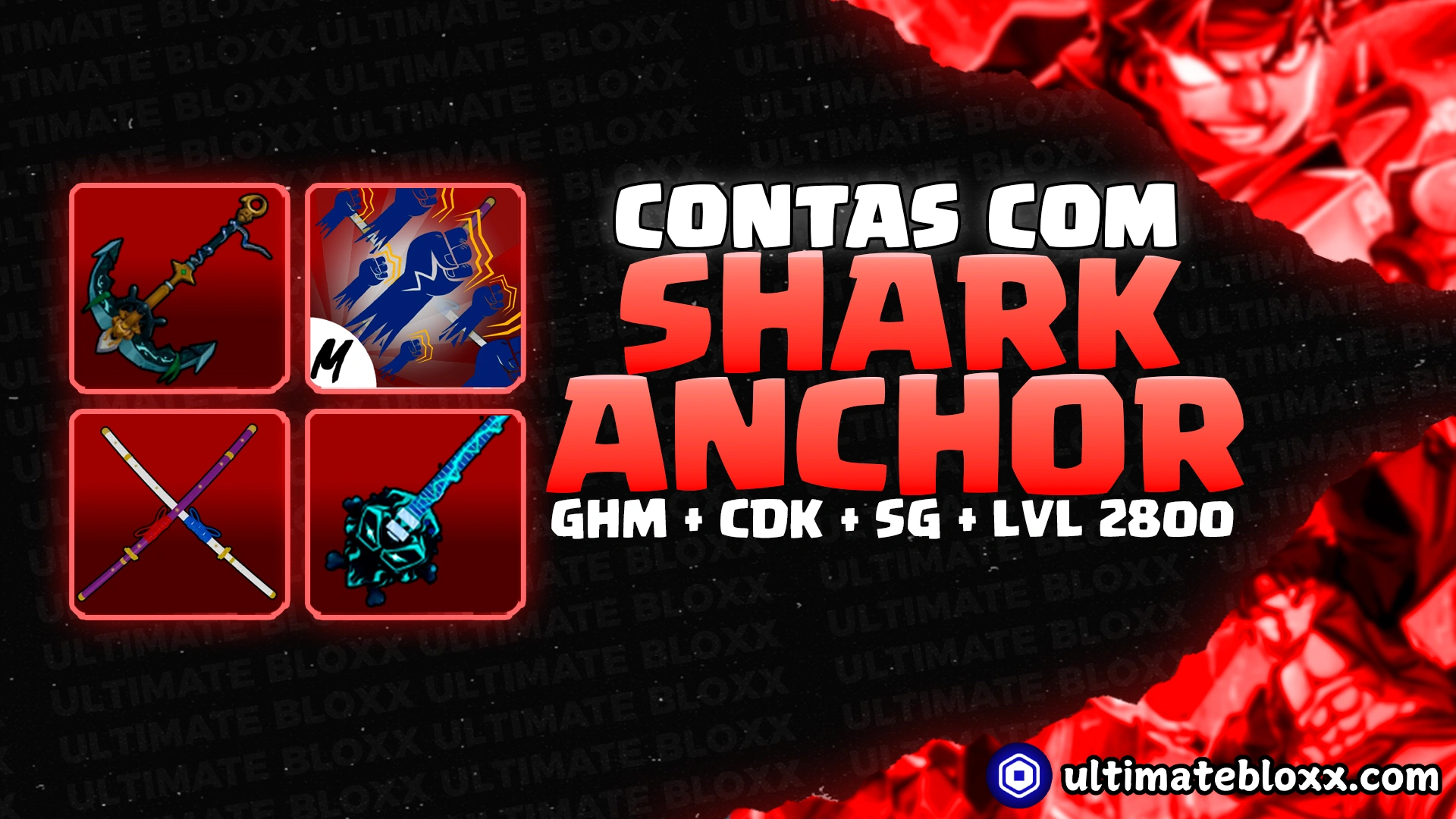 🥊GHM + ⚔️CDK + 🎸SG + ⚓SA